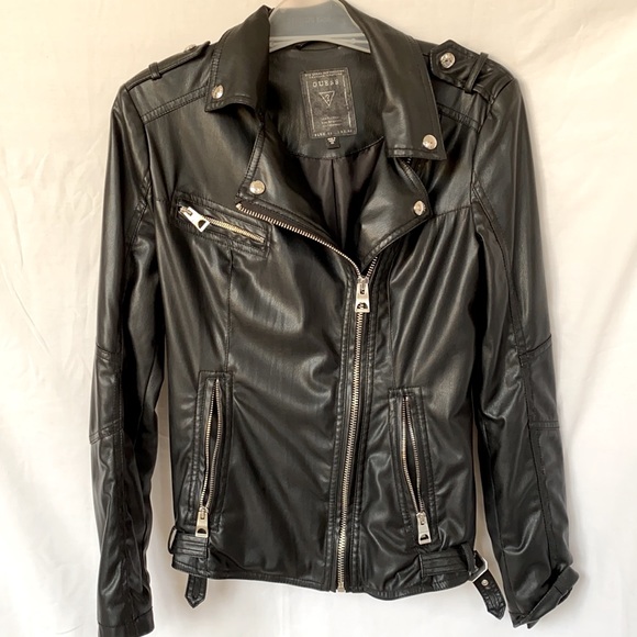 Guess leather jacket - Picture 1 of 2